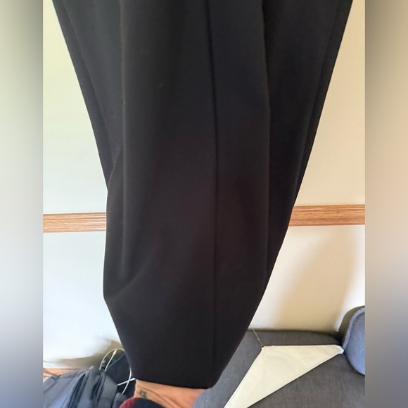 Betsey Johnson Black Tulip Hem Dress Faux Wrap Cocktail - Picture 12 of 14